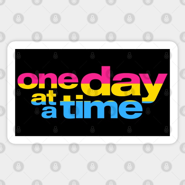 Pan Pride / One Day at a Time Logo Sticker by brendalee